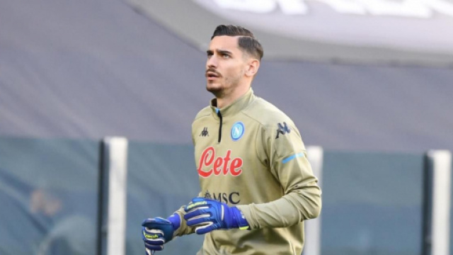Alex Meret, portiere del Napoli.