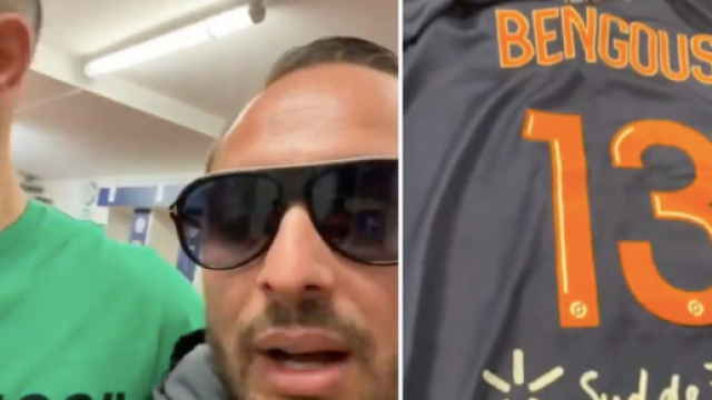 Les fans de Montpellier en col&egrave;re apr&egrave;s la visite de Bengous dans leur centre d'entrainement. (montage photo capture d'&eacute;cran)