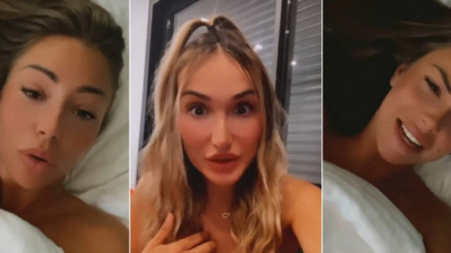 Les Marseillais &agrave; Duba&iuml; : Luna accuse L&eacute;na de s'&ecirc;tre acharn&eacute;e sur elle, elle d&eacute;ment et la traite de "teub&eacute;" - Capture d'&eacute;cran