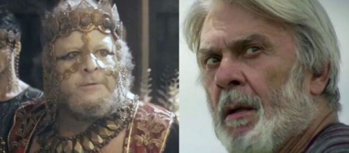 Ber&aacute; e Abr&atilde;o em 'G&ecirc;nesis'. (Reprodu&ccedil;&atilde;o/RecordTV)