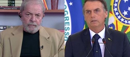 Ex-presidente Lula disparou cr&iacute;ticas contra presidente Bolsonaro no Dia do Trabalhador. (Fotomontagem)