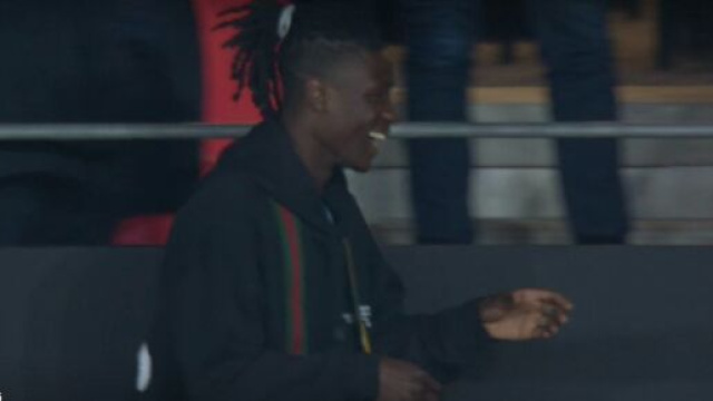 Eduardo Camavinga - Photo capture d'&eacute;cran vid&eacute;o Canal+