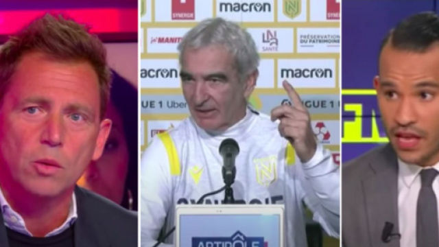 Raymond Domenech se fait d&eacute;truire par Daniel Riolo et RMC - Photo capture d'&eacute;cran vid&eacute;o YouTube