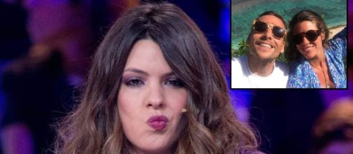 Laura Matamoros y Benji Aparicio (Capturas de Telecinco e Instagram)