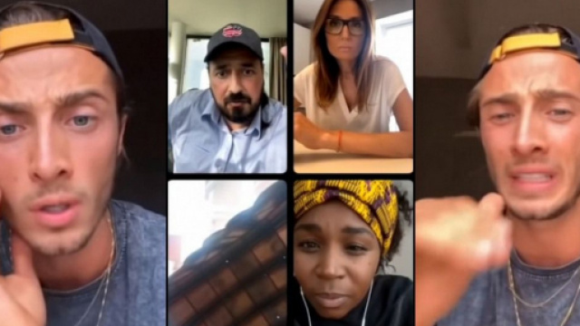 Moundir continue de traiter Dylan d'escroc et invite le maire du village s&eacute;n&eacute;galais dans un live Instagram.