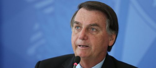 Bolsonaro xinga jornalistas e diz que 'Tratora&ccedil;o' &eacute; inven&ccedil;&atilde;o da imprensa (Marcos Corr&ecirc;a/PR)