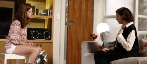 Isis e Marta se encontram em 'Imp&eacute;rio' (Reprodu&ccedil;&atilde;o/Rede Globo)