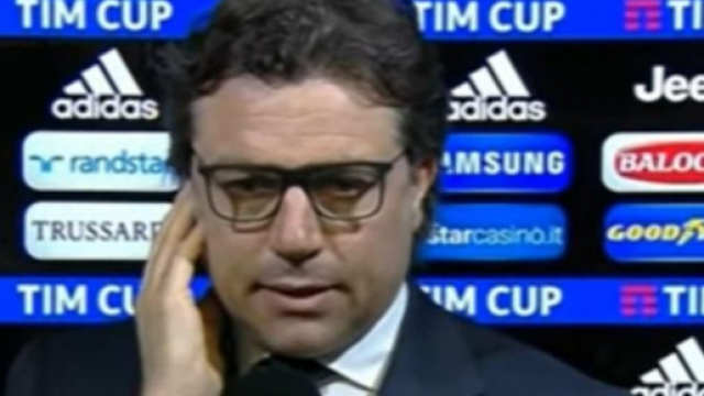 Cristiano Giuntoli, direttore sportivo del Napoli.