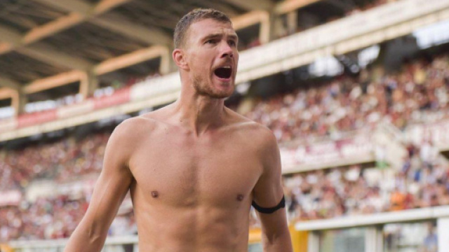 Edin Dzeko: il suo futuro alla Roma &egrave; sempre pi&ugrave; incerto.