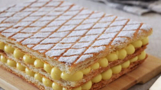 Ricetta millefoglie, un dolce gustoso e croccante