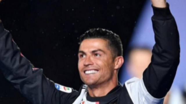 Cristiano Ronaldo, punta della Juventus.