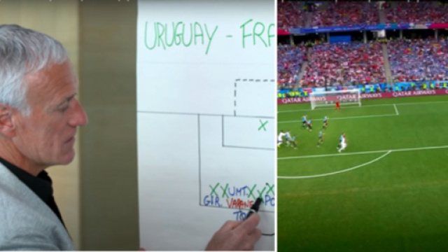 Le coup tactique magistral de Didier Deschamps en coupe du monde - Photo montage et captures d'&eacute;cran