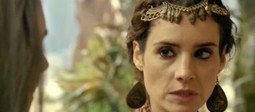 Ayla recebe puni&ccedil;&atilde;o em 'G&ecirc;nesis' (Reprodu&ccedil;&atilde;o/Record TV)