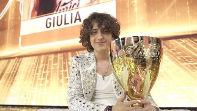 Amici 20, Sangiovanni vincitore canto.