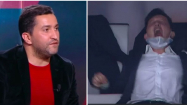 Nabil Djellit se paye Pablo Longoria - Photo captures d'&eacute;cran Vid&eacute;o Youtube et Canal+