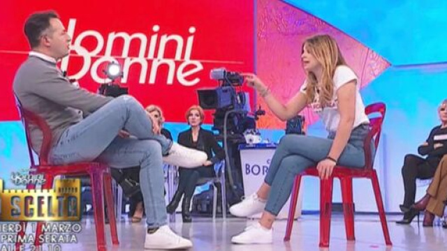 Trono over, Riccardo Guarnieri e Roberta Di Padua.