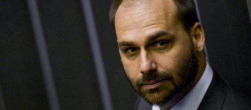 Deputado federal Eduardo Bolsonaro, a exemplo do pai, coloca em xeque elei&ccedil;&otilde;es no pa&iacute;s (Ag&ecirc;ncia Brasil)