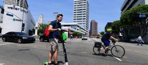 E-scooters take off in COVID-hit London (Image source: Reuters/YouTube)