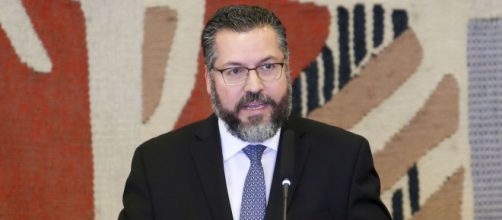 Ernesto Ara&uacute;jo presta depoimento &agrave; CPI da Covid (Ag&ecirc;ncia Brasil)