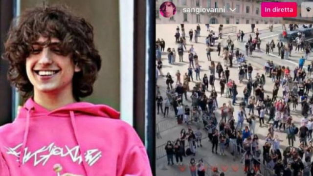 Amici 20, polemica social sul cantante Sangiovanni e fan ammassati per vederlo: 'Non rispettate le norme'.