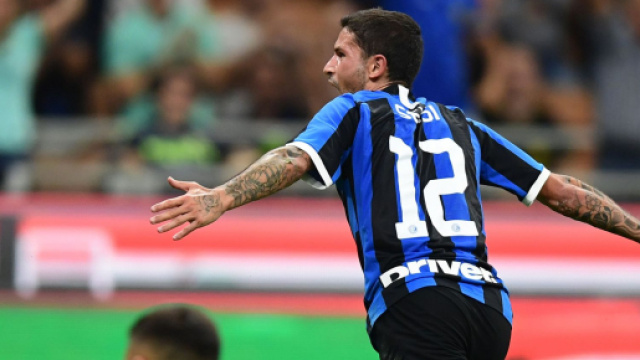 In foto Sensi, centrocampista dell'Inter.