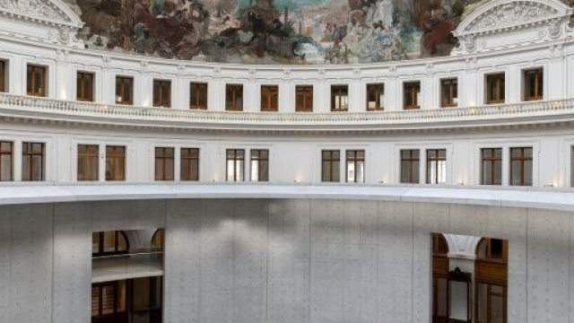 La Collection Pinault &agrave; la Bourse de Commerce - Source : Capture d'&eacute;cran Pinterest