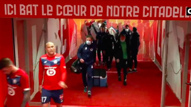 Le message fort de Burak Yilmaz dans les couloirs de Pierre Mauroy - Photo capture d'&eacute;cran Vid&eacute;o