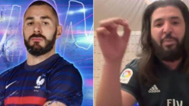 Le retour de Benzema - source photo capture d'&eacute;cran TF1 et vid&eacute;o youtube Henni