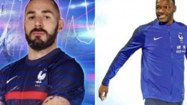 Retour de Benzema en EDF - cr&eacute;dit : capture d'&eacute;cran TF1 et Instagram Mandanda