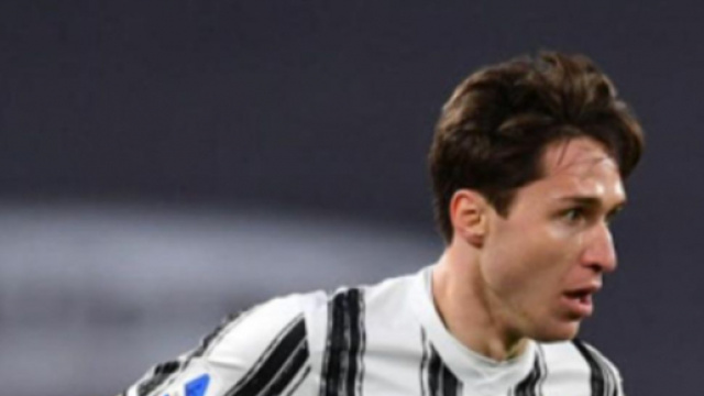 Federico Chiesa, centrocampista della Juventus.