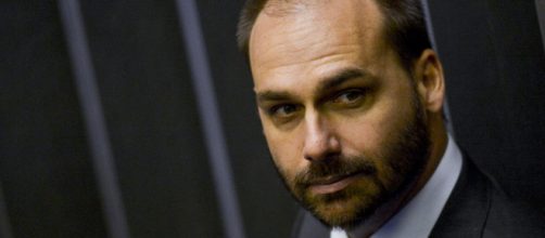 Deputado Eduardo Bolsonaro (PSL-SP) elogiou pol&iacute;ticas da &eacute;poca do ditador chileno Augusto Pinochet (Ag&ecirc;ncia Brasil)