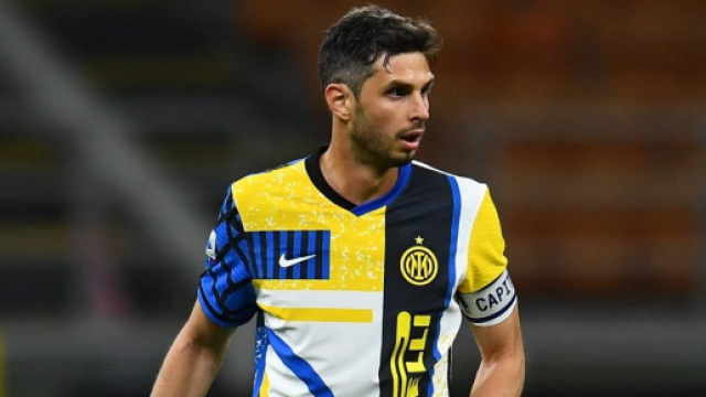 In foto Ranocchia, difensore dell'Inter.