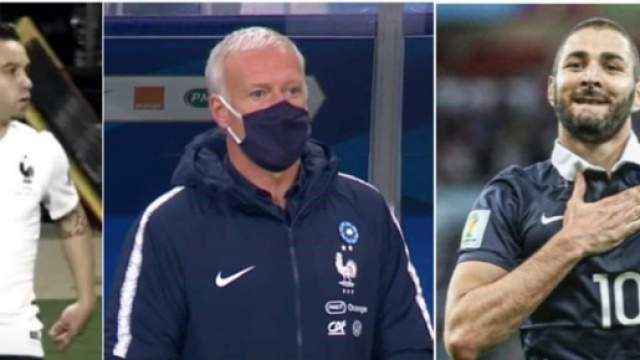 Mathieu Valbuena, Didier Deschamps et Karim Benzema en &eacute;quipe de France - photo captures d'&eacute;cran vid&eacute;o et Instagram Benzema