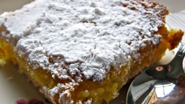 Torta lemon square: un buonissimo dolce.