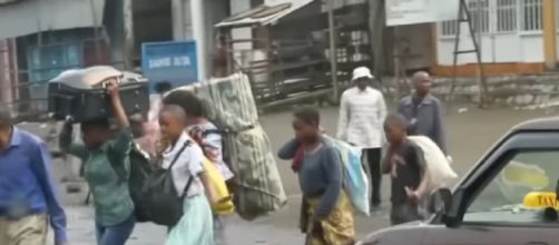 Thousands caught by eruption of Mount Nyiragongo&rsquo;s volcano (Image source: 9 News Australia/YouTube)