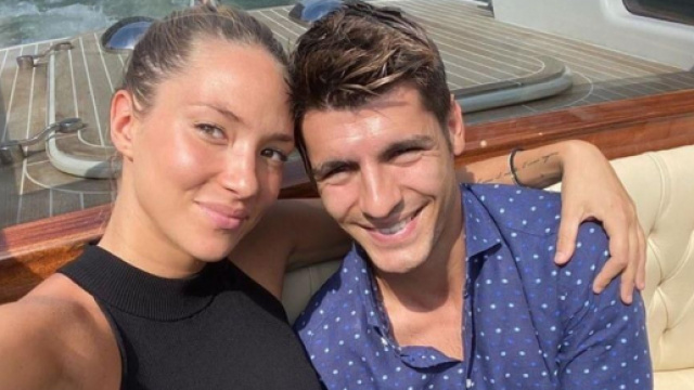Alice Campello e Alvaro Morata.