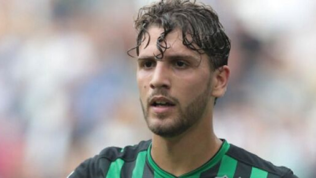 Manuel Locatelli, centrocampista del Sassuolo.