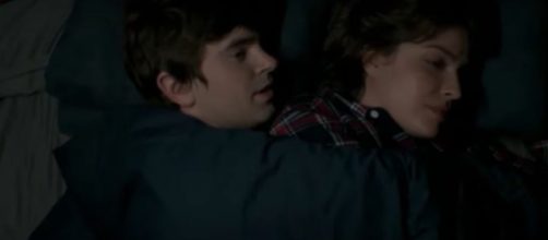Shaun and Lea set off on a camping adventure but end up with something completely unforeseen on 'The Good Doctor' (Image source: ABC/YouTube)
