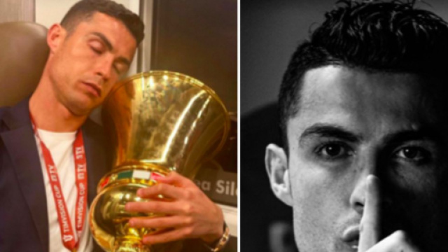 Le message &eacute;nigmatique de Cristiano Ronaldo - Photo capture d'&eacute;cran Instagram du joueur