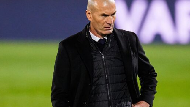 Zinedine Zidane, allenatore del Real Madrid.