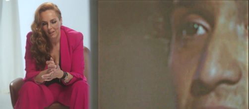 Roc&iacute;o Carrasco ante la proyecci&oacute;n de Antonio David Flores (Telecinco)