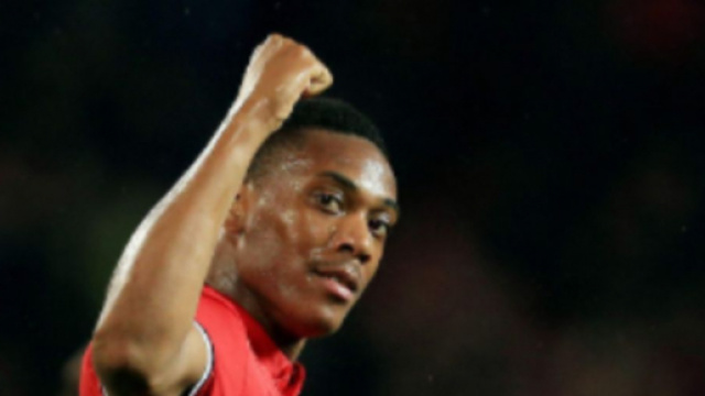 Anthony Martial, punta del Manchester United.