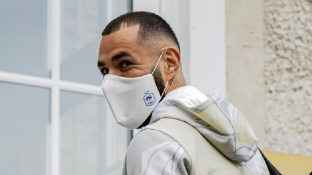 L&rsquo;arriv&eacute;e de Karim Benzema &agrave; Clairefontaine (Photo : Equipe de France de football)