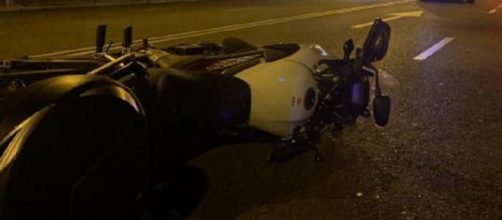 Imagen de archivo de un accidente de moto. (Emergencias Madrid)