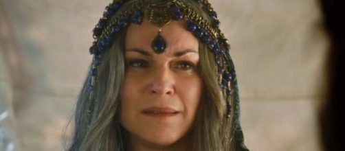 Sara em 'G&ecirc;nesis' (Reprodu&ccedil;&atilde;o/Record TV)