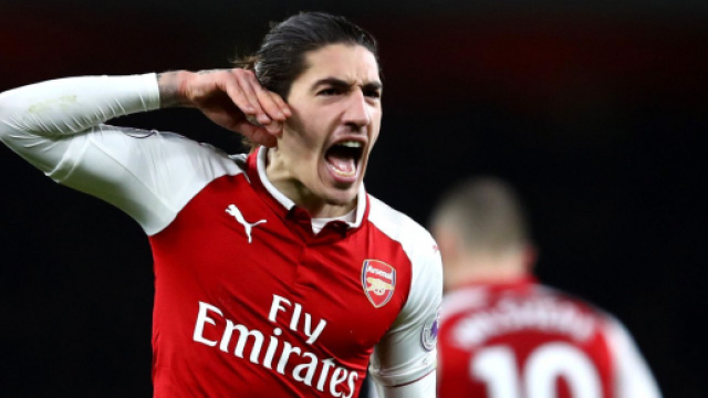 Hector Bellerin, difensore dell'Arsenal.