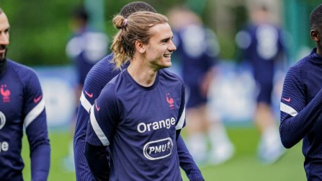 Les joueurs de l'&Eacute;quipe de France savent combien ils gagneront s'ils remportent l'Euro. (Photo : Twitter &Eacute;quipe de France)