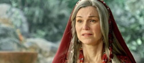 Sara v&ecirc; maldade em Ismael em 'G&ecirc;nesis' (Reprodu&ccedil;&atilde;o/Record TV)