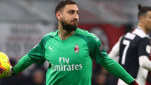 Donnarumma, portiere del Milan.