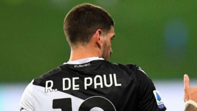 Rodrigo De Paul, centrocampista dell&rsquo;Udinese.